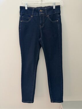 Bleu Dark Blue Women’s Stretch Skinny Jeans size 4 petite nwot